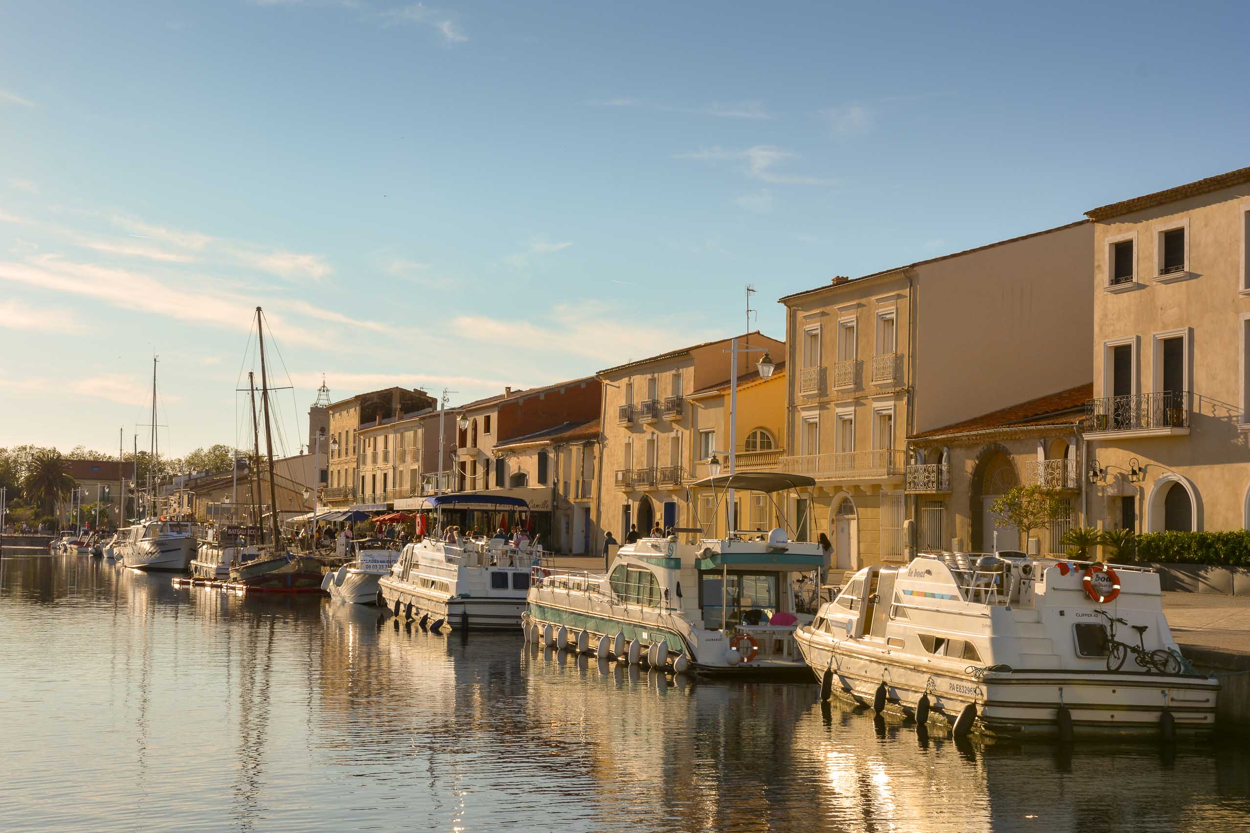 Marseillan aan het grote Etang de Thau